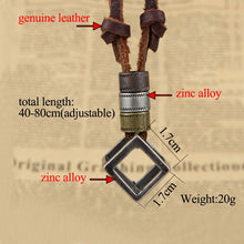 Load image into Gallery viewer, 100% Genuine Leather Men Necklaces - Jewels of Artemis