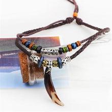 Load image into Gallery viewer, Charms Men Women Jewelry Leather Choker Necklaces - Jewels of Artemis