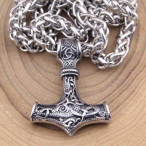 Stainless steel thor's hammer - Jewels of Artemis