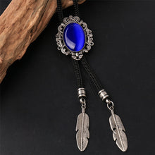 Load image into Gallery viewer, Mantieqingway Blue Bolo Ties - Jewels of Artemis