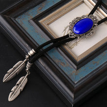 Load image into Gallery viewer, Mantieqingway Blue Bolo Ties - Jewels of Artemis