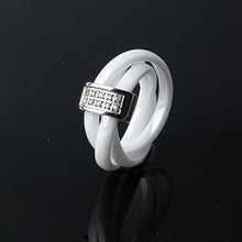 Load image into Gallery viewer, Three In One Ceramic Rings Stainless Steel - Jewels of Artemis