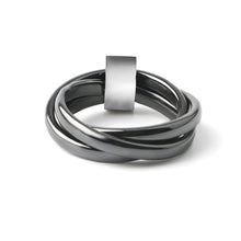 Load image into Gallery viewer, Three In One Ceramic Rings Stainless Steel - Jewels of Artemis