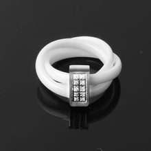 Load image into Gallery viewer, Three In One Ceramic Rings Stainless Steel - Jewels of Artemis