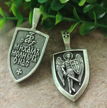 Load image into Gallery viewer, Archangel St.Michael Protect Me Saint Shield Protection Charm - Jewels of Artemis