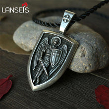 Load image into Gallery viewer, Archangel St.Michael Protect Me Saint Shield Protection Charm - Jewels of Artemis