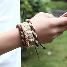 Load image into Gallery viewer, Vintage Wave Multilayer Leather Bracelet - Jewels of Artemis