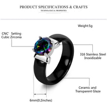 Load image into Gallery viewer, Mystic Crystal Zircon Ring - Jewels of Artemis