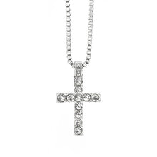 Load image into Gallery viewer, Alloy Gold Color Cross Pendant Necklace Religious - Jewels of Artemis