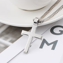 Load image into Gallery viewer, Alloy Gold Color Cross Pendant Necklace Religious - Jewels of Artemis