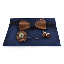 Load image into Gallery viewer, 3D Wooden Bow Tie - Jewels of Artemis