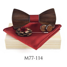 Load image into Gallery viewer, 3D Wooden Bow Tie - Jewels of Artemis