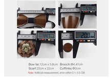 Load image into Gallery viewer, 3D Wooden Bow Tie - Jewels of Artemis