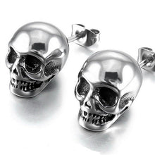 Load image into Gallery viewer, Punk Skull Earrings - Jewels of Artemis