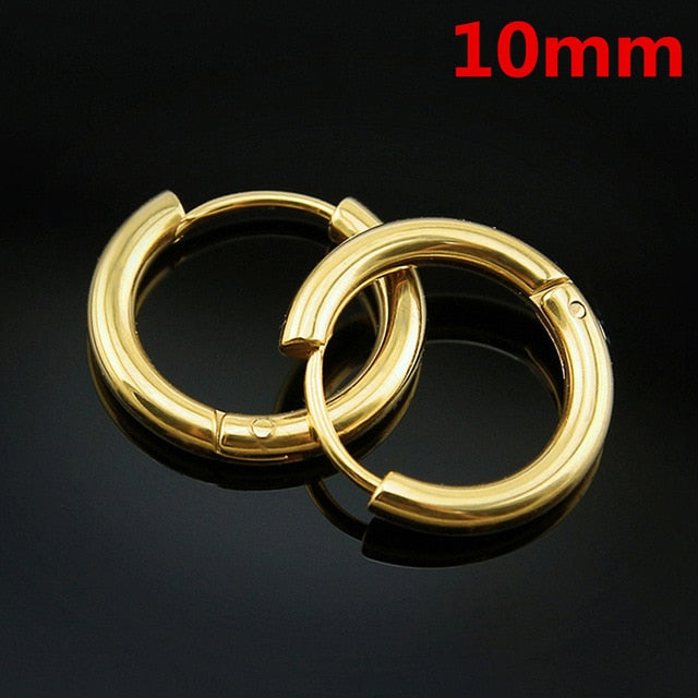 Simple Round Stud Earrings - Jewels of Artemis