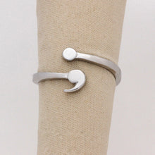 Load image into Gallery viewer, Semicolon Ring Adjustable - Jewels of Artemis