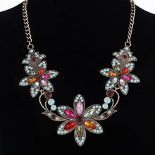 Load image into Gallery viewer, Crystal Gold necklaces &amp; pendants vintage choker necklace - Jewels of Artemis