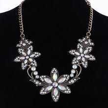 Load image into Gallery viewer, Crystal Gold necklaces &amp; pendants vintage choker necklace - Jewels of Artemis