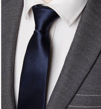 Load image into Gallery viewer, Luxury Mens Fashion flower Skinny Stripe 7cm Neckties Gravata Jacquard Tie - Jewels of Artemis