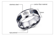 Load image into Gallery viewer, Ring Engraved Tree Of Life Stainless Steel - Jewels of Artemis