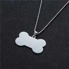 Load image into Gallery viewer, Stainless Steel Pendant  Dog Tags Army Nameplate - Jewels of Artemis