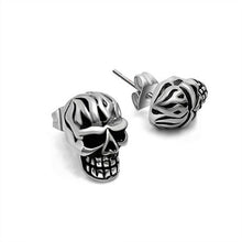 Load image into Gallery viewer, Punk Skull Earrings - Jewels of Artemis