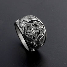 Load image into Gallery viewer, USA Military Ring United States MARINE CORPS US ARMY Men - Jewels of Artemis