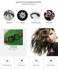 Load image into Gallery viewer, Red Thread Charm Rope Infinite Bracelet - Jewels of Artemis