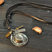 Load image into Gallery viewer, 100% Genuine Leather Men Necklaces - Jewels of Artemis