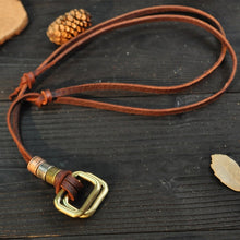 Load image into Gallery viewer, 100% Genuine Leather Men Necklaces - Jewels of Artemis