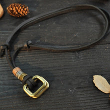 Load image into Gallery viewer, 100% Genuine Leather Men Necklaces - Jewels of Artemis