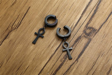 Load image into Gallery viewer, Eternal Cross Egypt Cleopatra Ankh Earrings - Jewels of Artemis