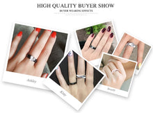 Load image into Gallery viewer, One Slash Crystal Ceramic Ring - Jewels of Artemis