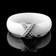 Load image into Gallery viewer, X Cross Ceramic Rings - Jewels of Artemis