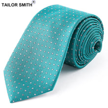 Load image into Gallery viewer, Tailor Smith Suit Silk Necktie Mens Woven Jacquard Tie - Jewels of Artemis