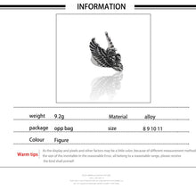 Load image into Gallery viewer, Gothic Punk Ring Men Retro Dragon Rabbit Snake Tiger Wolf Rings Skeleton Devil Evil Eye Pentagram Animal Male Ring Jewelry Anel - Jewels of Artemis