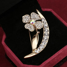 Load image into Gallery viewer, Gold Silver Comb Scissors Corsage Brooch Pins - Jewels of Artemis