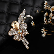 Load image into Gallery viewer, Gold Silver Comb Scissors Corsage Brooch Pins - Jewels of Artemis