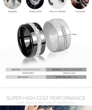 Load image into Gallery viewer, Two Row Crystal Rings - Jewels of Artemis