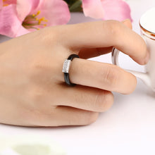 Load image into Gallery viewer, Rhinestone Ceramic Rings and Earrings Set - Jewels of Artemis