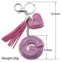 Load image into Gallery viewer, Letter Keychain - Jewels of Artemis
