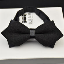 Load image into Gallery viewer, Adjustable Luxury Men&#39;s Bow tie Arrow 2 Layers Plaids Striped Floral Bowtie Tuxedo Neckties - Jewels of Artemis