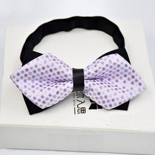 Load image into Gallery viewer, Adjustable Luxury Men&#39;s Bow tie Arrow 2 Layers Plaids Striped Floral Bowtie Tuxedo Neckties - Jewels of Artemis