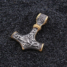 Load image into Gallery viewer, Stainless steel thor&#39;s hammer - Jewels of Artemis