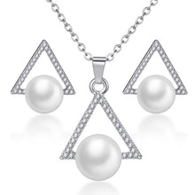 Load image into Gallery viewer, Gold-Stainless Steel Pendant Neckalce and Earring - Jewels of Artemis