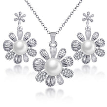 Load image into Gallery viewer, Gold-Stainless Steel Pendant Neckalce and Earring - Jewels of Artemis