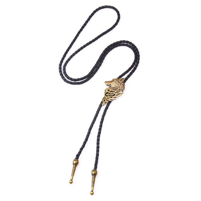 Luxury Personality Wolf Head Pendant Necklace Vintage Shirt Chain - Jewels of Artemis