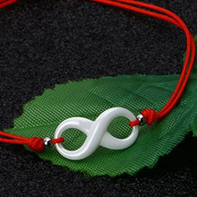Load image into Gallery viewer, Red Thread Charm Rope Infinite Bracelet - Jewels of Artemis