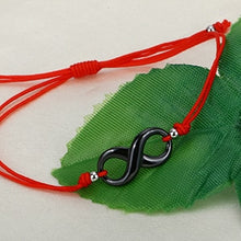 Load image into Gallery viewer, Red Thread Charm Rope Infinite Bracelet - Jewels of Artemis