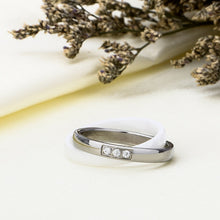 Load image into Gallery viewer, New Double Cross Ceramic Rings - Jewels of Artemis